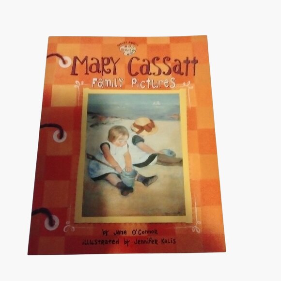 Kids Art Books Van Gogh Mary Cassatt Playing Paint Linnea Monets Garden Lot 4 - Picture 4 of 5